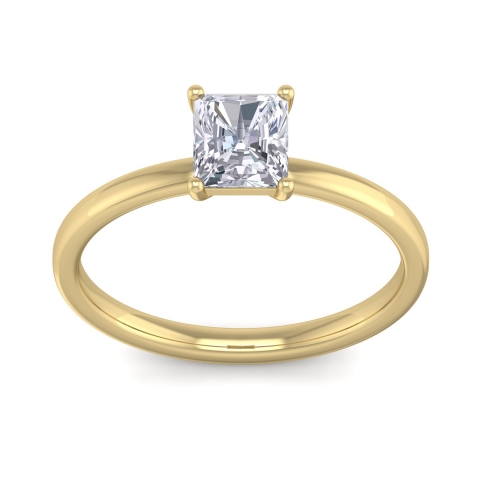Radiant cut diamond ring - 30ct image 3