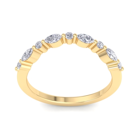 Delicate diamond ring image 2