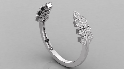 High Quality diamond stone white gold 18k