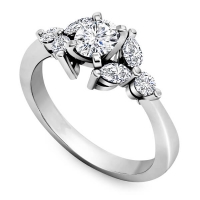 white gold 14k diamond engagement ring